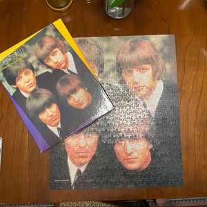 Vintage 550 Piece Golden Spotlight Puzzle 1991 “The Beatles”